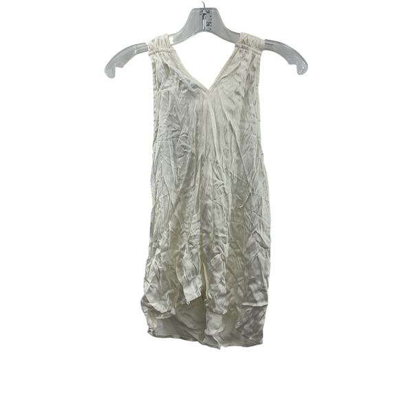 Do+Be Women's White Sleeveless Viscose Blouse S New With Defects - Picture 1 of 5